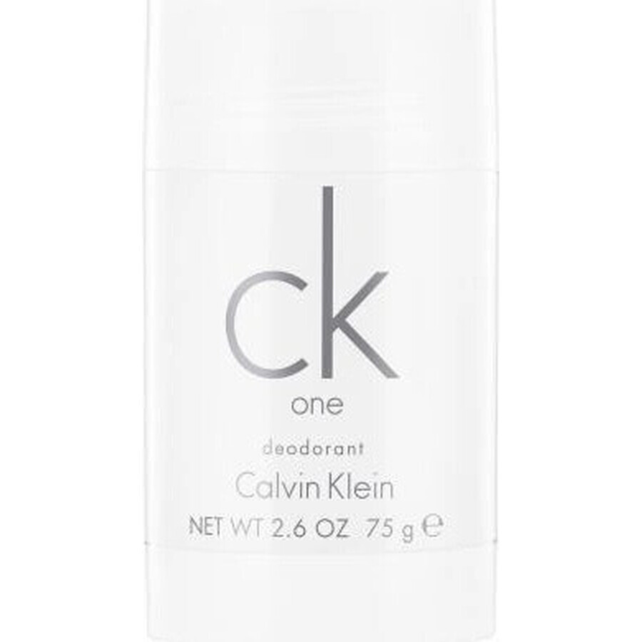 Calvin Klein One Tuhy Deo 75ml 1×75 ml, solid deodorant