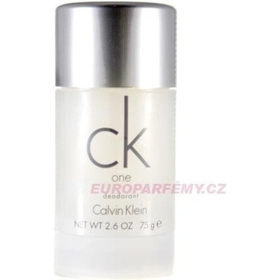 Calvin Klein One Tuhy Deo 75ml 1×75 ml, solid deodorant