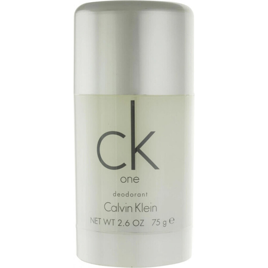 Calvin Klein One Tuhy Deo 75ml 1×75 ml, solid deodorant