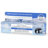 Natura Siberica pastă de dinți de albire neagră "Polar Night" 1×100 g, pastă de dinți