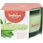 Bolsius Aromatic 2.0 Vela perfumada de vidrio con té verde 1×1 unidad, tamaño 90 x 63 mm