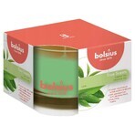 Bolsius Aromatic 2.0 Vela perfumada de vidrio con té verde 1×1 unidad, tamaño 90 x 63 mm