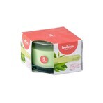 Bolsius Aromatic 2.0 Vela perfumada de vidrio con té verde 1×1 unidad, tamaño 90 x 63 mm