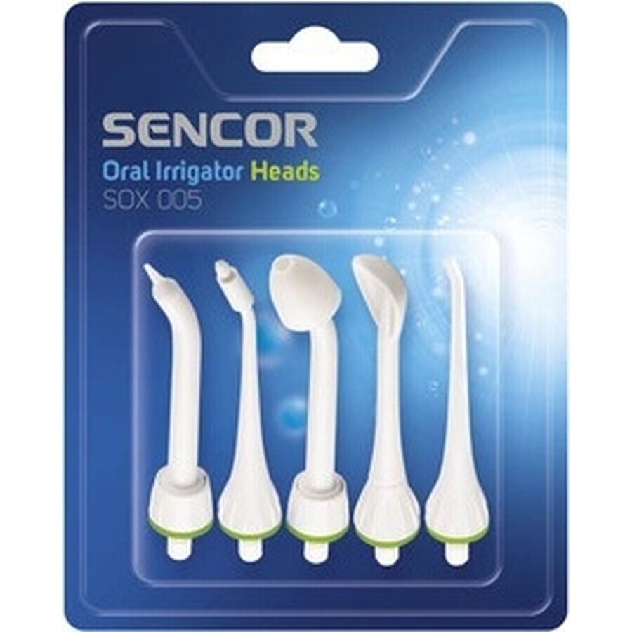 SENCOR SOX 005 SOX TESTS 1×11 pcs, replacement heads for oral douche