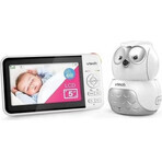 VTECH BM5550-OWL, baby video baby sitter Owl cu ecran de 5" și cameră pivotantă 1×1pc, baby sitter