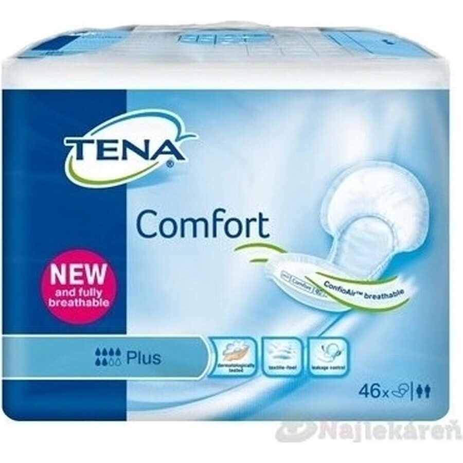 TENA Comfort Plus 1×46 pezzi, pannolini con inserti