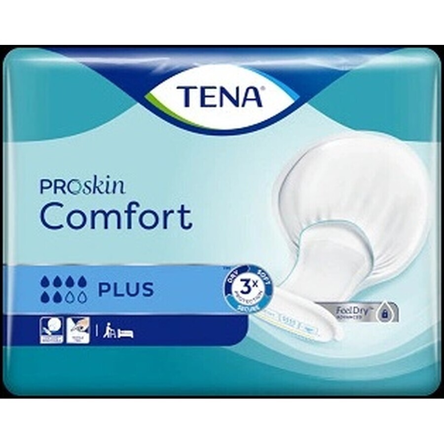 TENA Comfort Plus 1×46 pezzi, pannolini con inserti