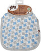 XKKO Bamboo bib Scandinavian Baby Blue Cross 1&#215;1 buc