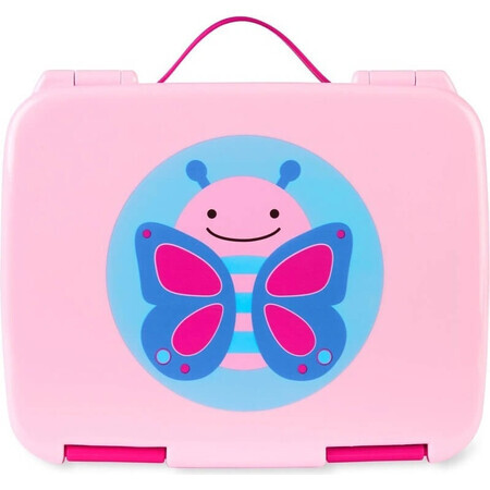 SKIP HOP Zoo Lunchbox Bento Bento Schmetterling 3r+ 1×1 Stück, Lunchbox