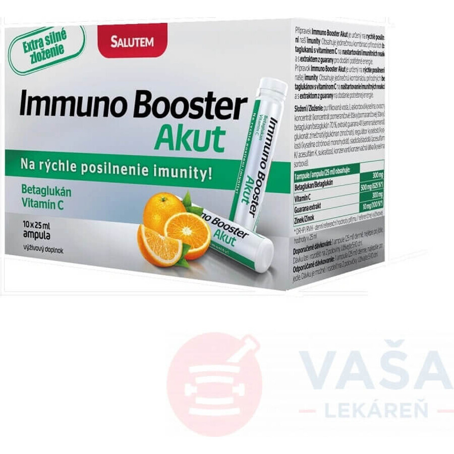 Imuno Booster Akut SALUTEM 1×10 tbl, supliment alimentar