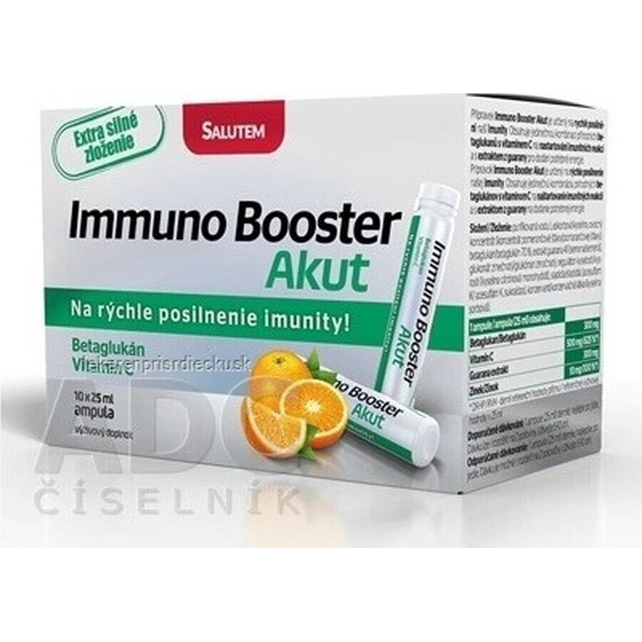 Imuno Booster Akut SALUTEM 1×10 tbl, supliment alimentar