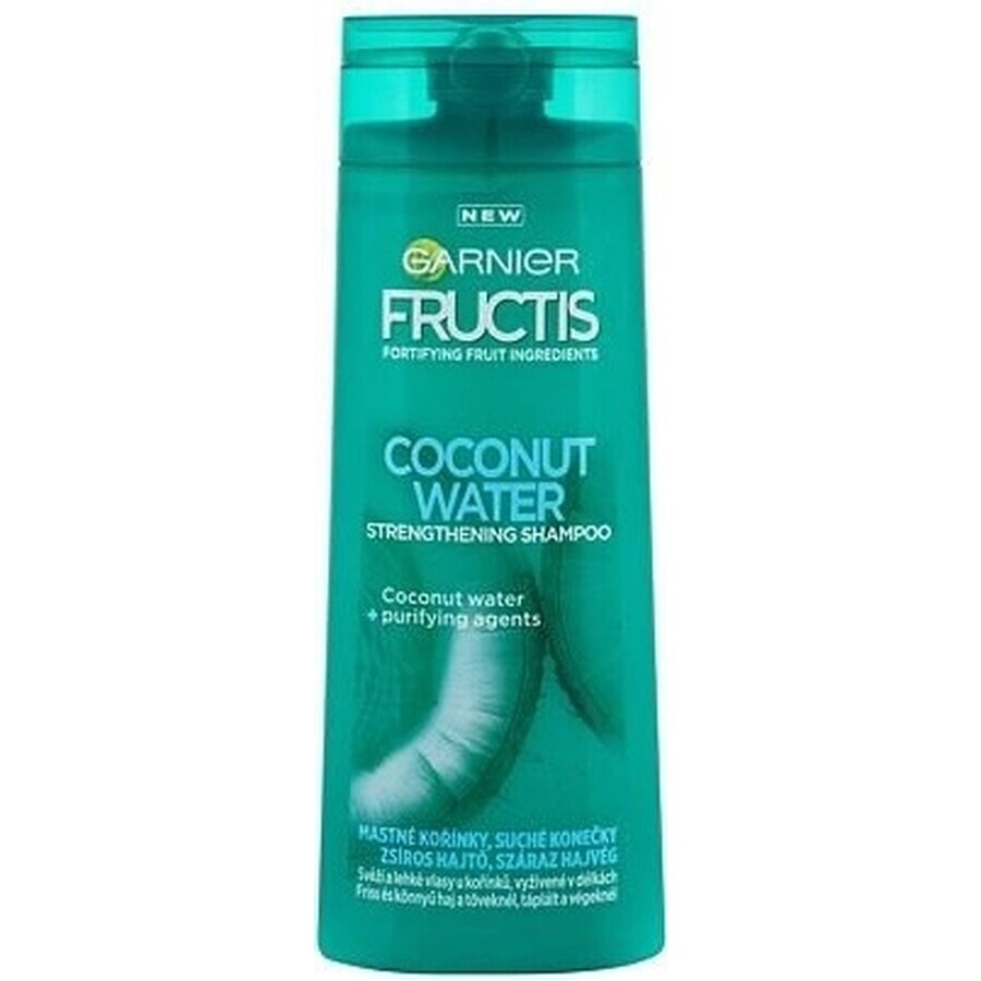 GARNIER FRUCTIS COCONUT WATER șampon 1×250ml, șampon pentru păr