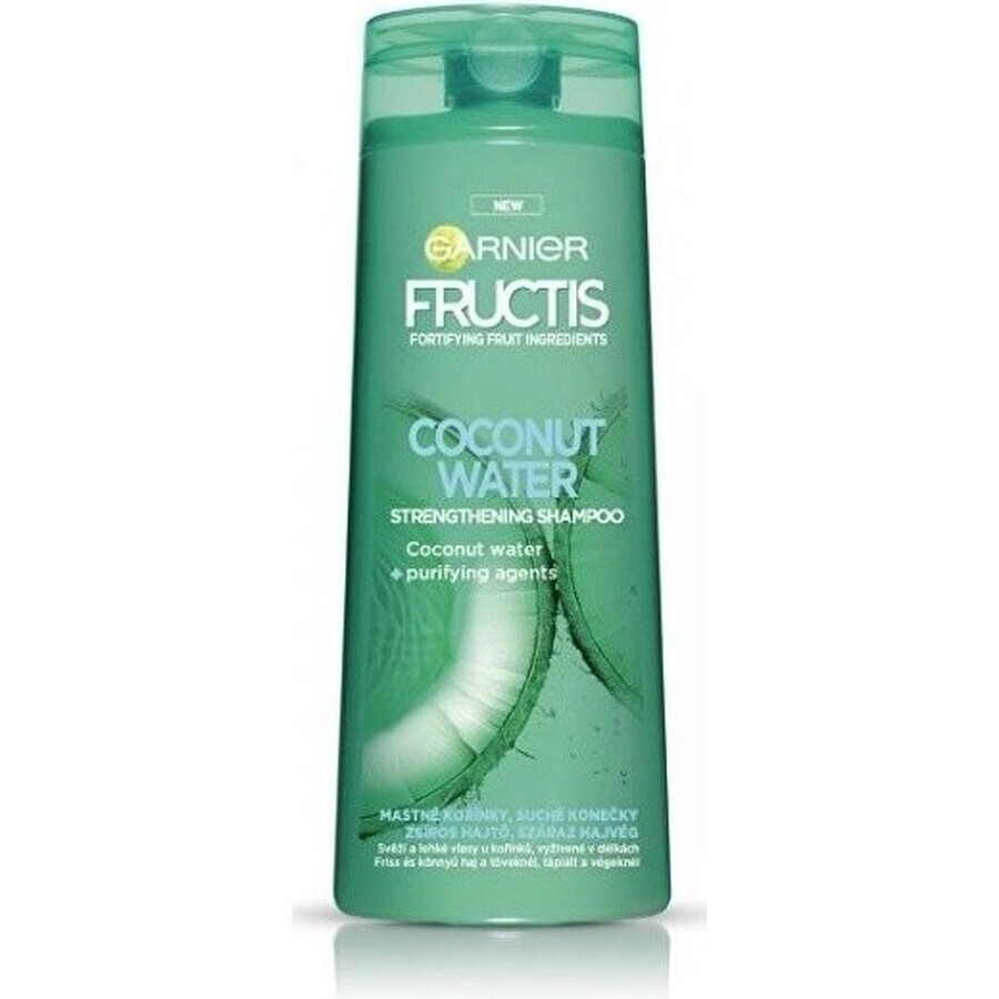 GARNIER FRUCTIS COCONUT WATER șampon 1×250ml, șampon pentru păr