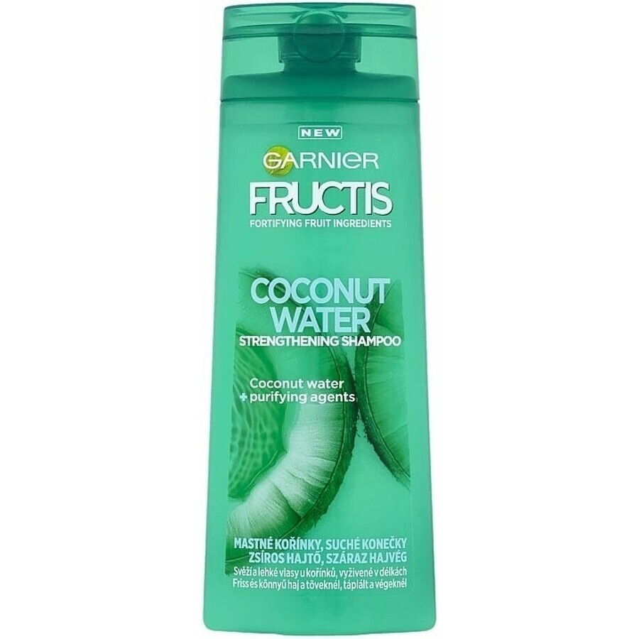 GARNIER FRUCTIS COCONUT WATER șampon 1×250ml, șampon pentru păr