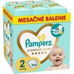 Pampers Premium MBP S2 224pcs (4-8kg) 1×224 pcs nappes