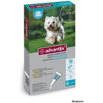 Advantix Spot-on pentru câini de la 4 la 10 kg (4 pipete) 4x1 ml