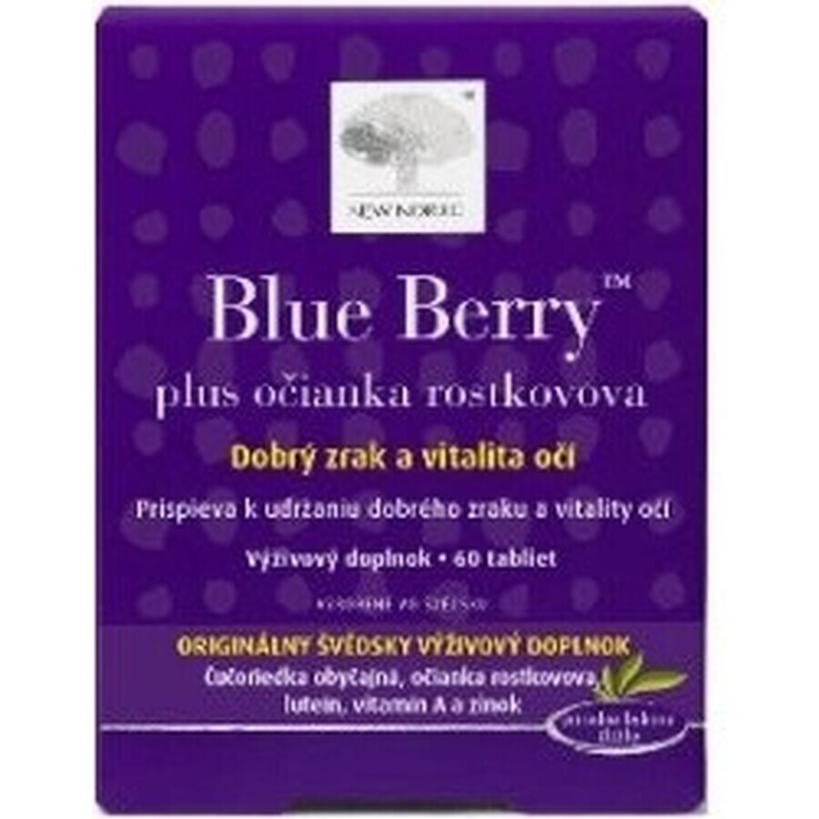 NEW NORDIC Blue Berry 1×60 tbl, Nahrungsergänzungsmittel