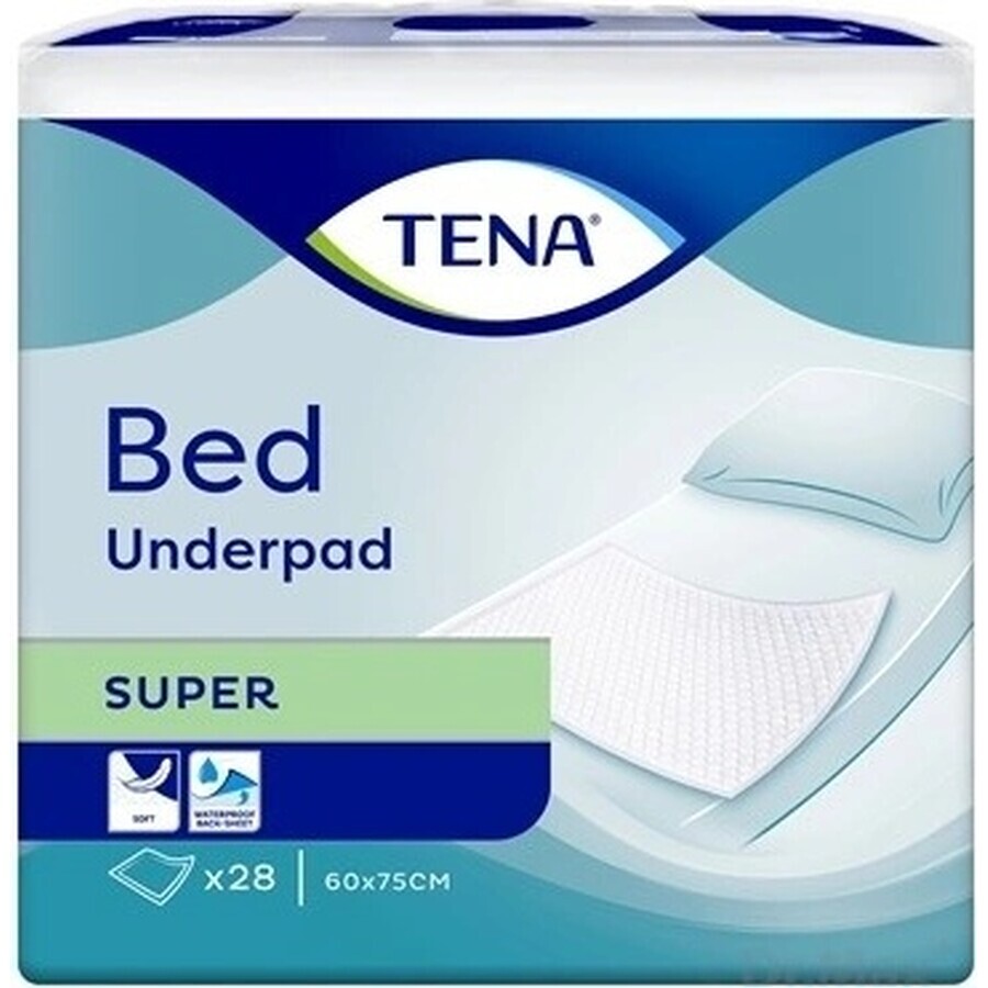 TENA Bed Super 1×28 pezzi, assorbenti 60x75 cm