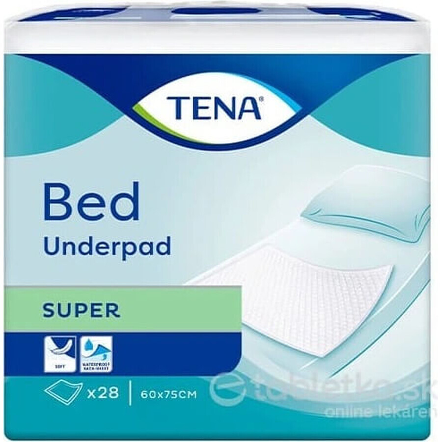 TENA Bed Super 1×28 pezzi, assorbenti 60x75 cm