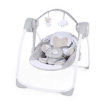 Ingenuity - Leagăn cu melodie Cuddle Lamb 1×1 buc, leagăn compact, până la 9 kg