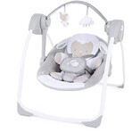 Ingenuity - Leagăn cu melodie Cuddle Lamb 1×1 buc, leagăn compact, până la 9 kg