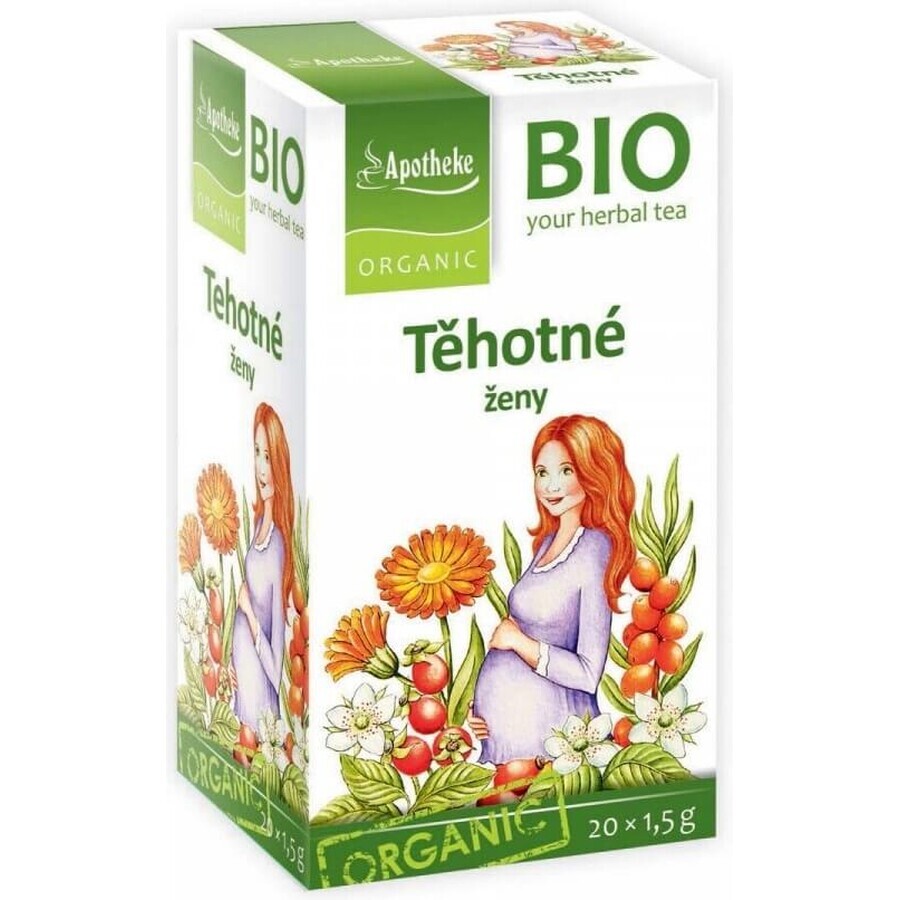 APOTHEKE TEA FOR HEALTHY WOMEN 20×1,5 g (30 g), ceai de plante