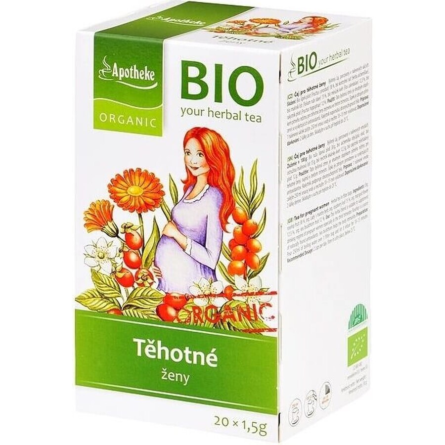 APOTHEKE TEA FOR HEALTHY WOMEN 20×1,5 g (30 g), ceai de plante