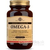 Solgar Omega-3 Double Strength Aceite de Pescado de Agua Fría 60 cápsulas 1×60 tbl