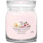 Yankee Candle Signature large candle Pink Cherry & Vanilla 1×567 g, bougie parfumée