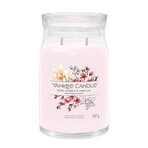 Yankee Candle Signature large candle Pink Cherry & Vanilla 1×567 g, bougie parfumée