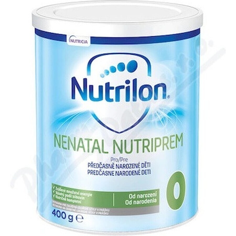 Nutrilon 0 NENATAL NUTRIPEM NENATAL 1×400 g, Spezialnahrung Milchpulver (ab Geburt)