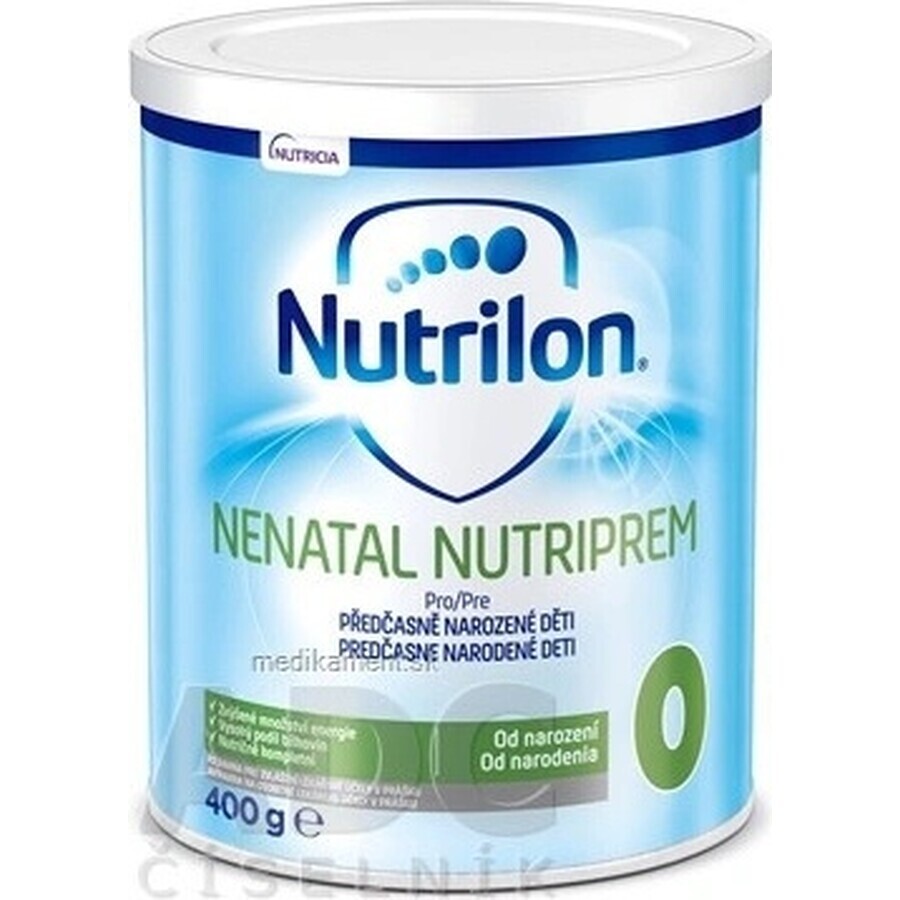 Nutrilon 0 NENATAL NUTRIPEM NENATAL 1×400 g, Spezialnahrung Milchpulver (ab Geburt)