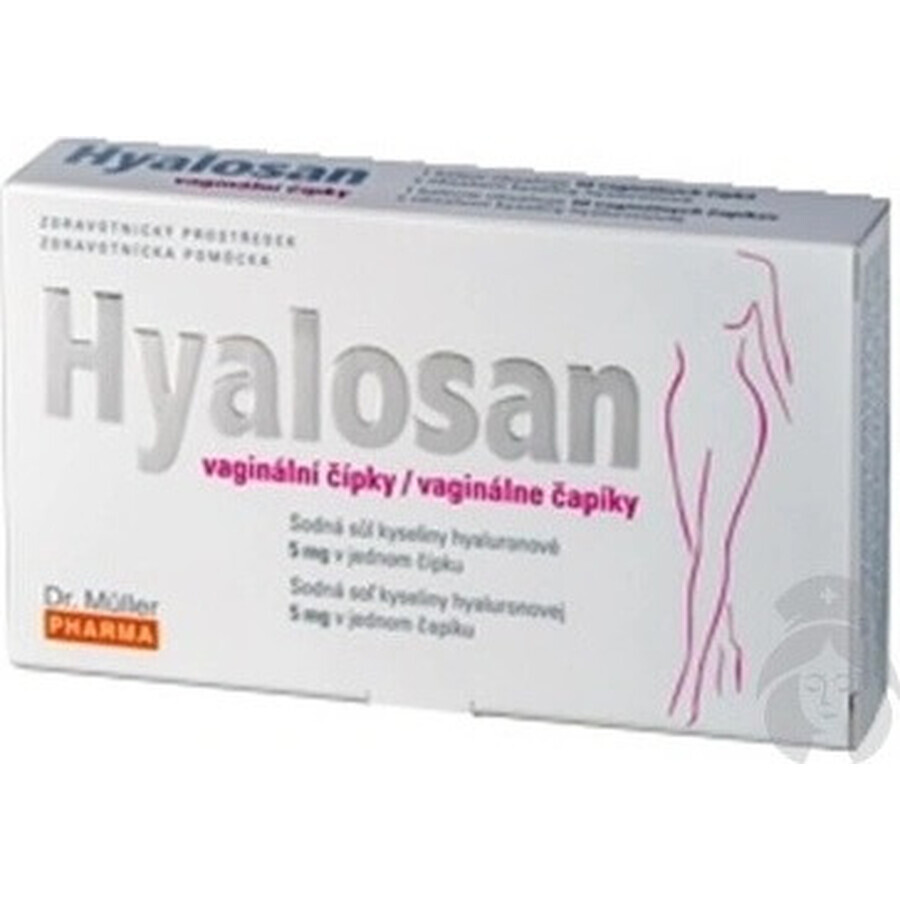 Dr. Müller HYALOSAN Gel vaginal 10×7,5 ml, tuburi