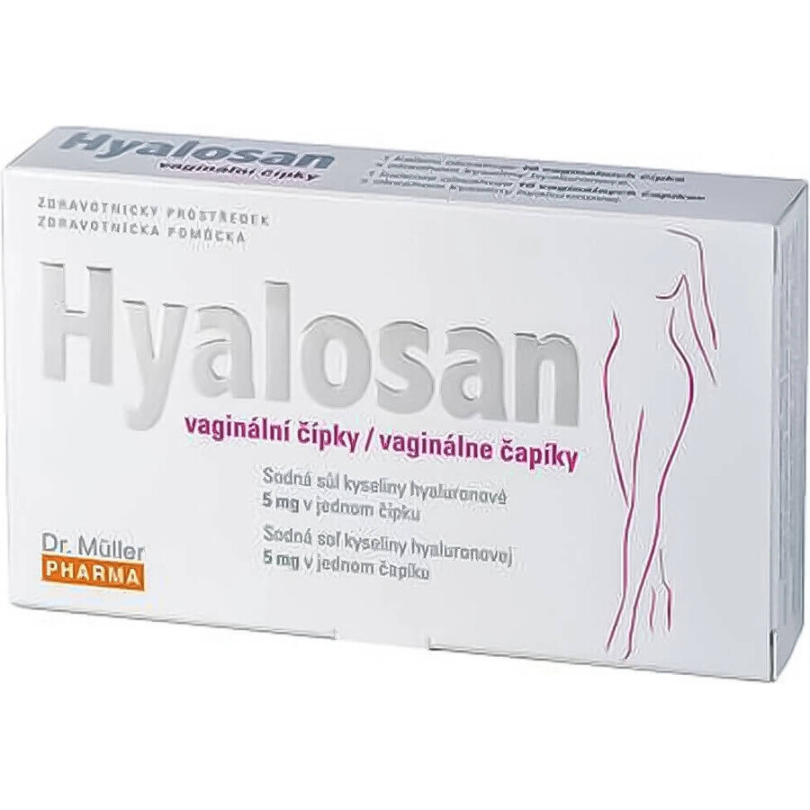 Dr. Müller HYALOSAN Gel vaginal 10×7,5 ml, tuburi