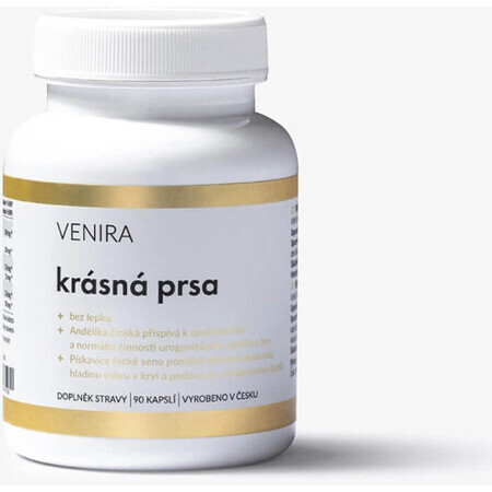 VENIRA Sâni frumoși 1×90 cps, supliment alimentar