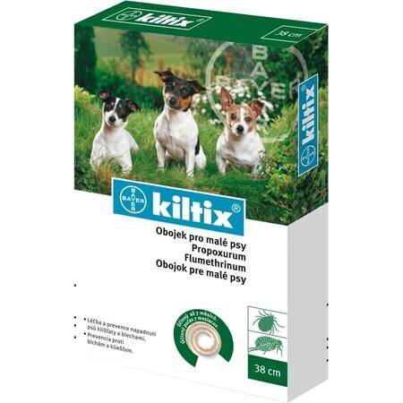 KILTIX Halsband für mittelgroße Hunde 1×1 Stück, Anti-Parasiten-Halsband 53 cm