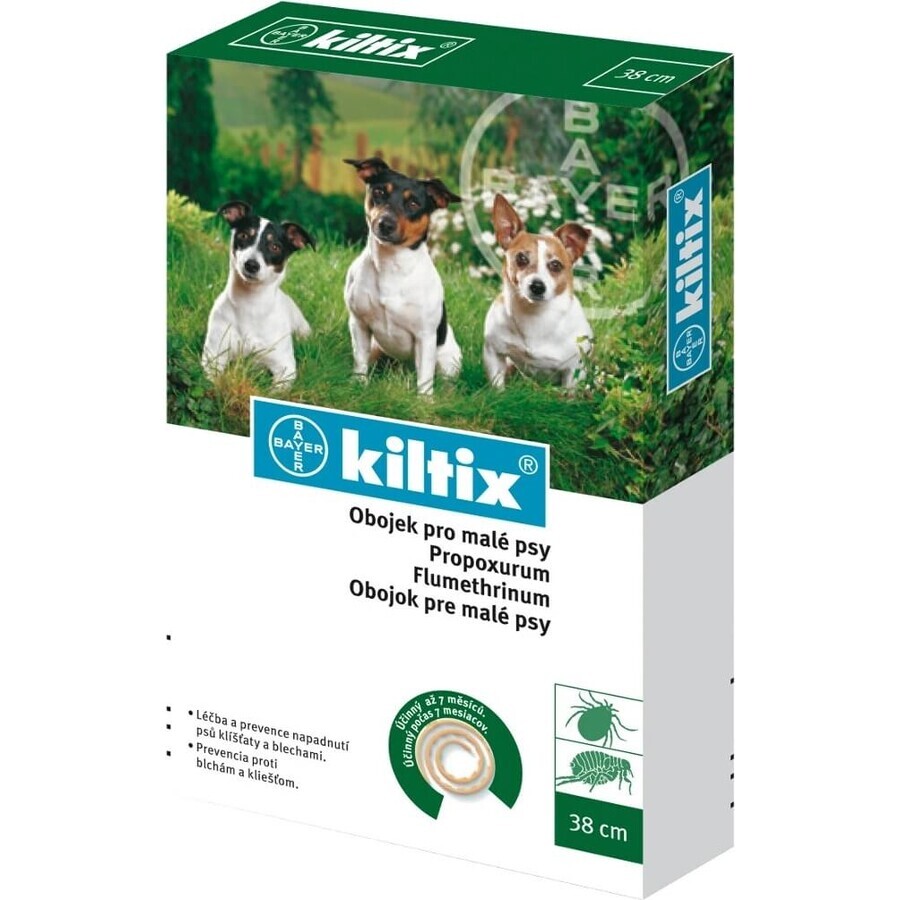 KILTIX Halsband für mittelgroße Hunde 1×1 Stück, Anti-Parasiten-Halsband 53 cm