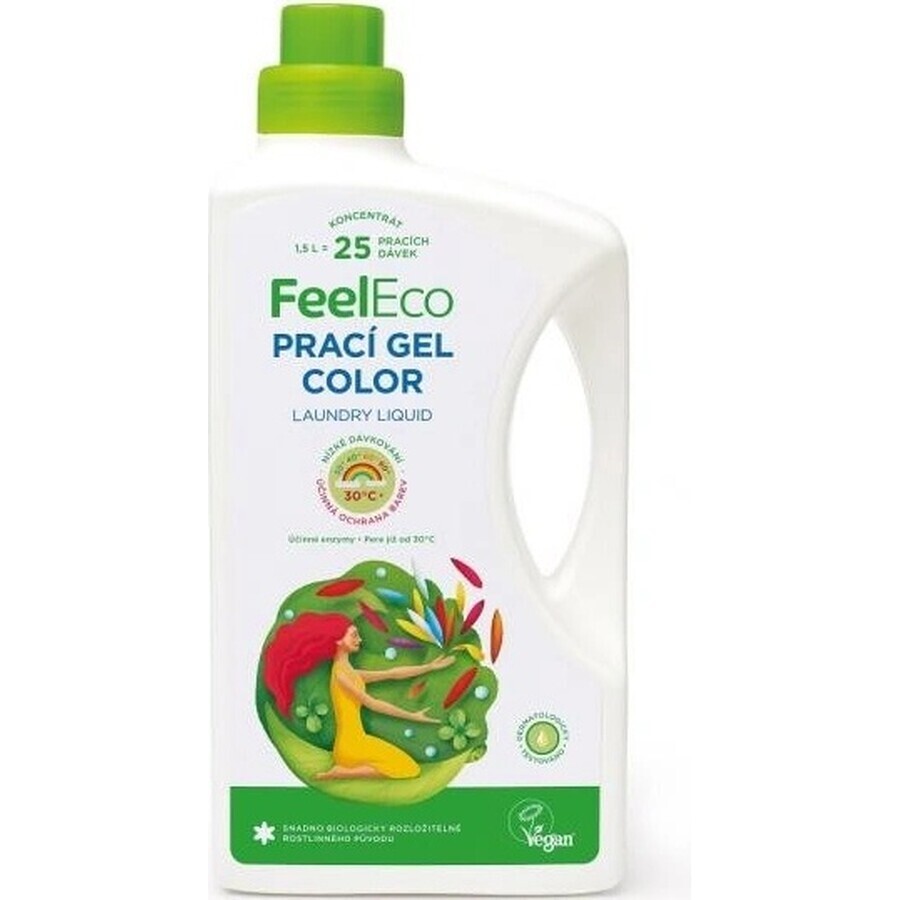 Gel colorante Feel Eco Laundry 1×1500 ml para ropa de color