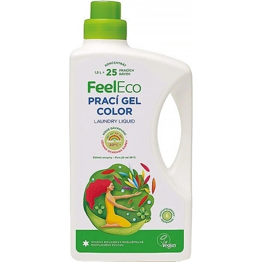 Gel colorante Feel Eco Laundry 1×1500 ml para ropa de color