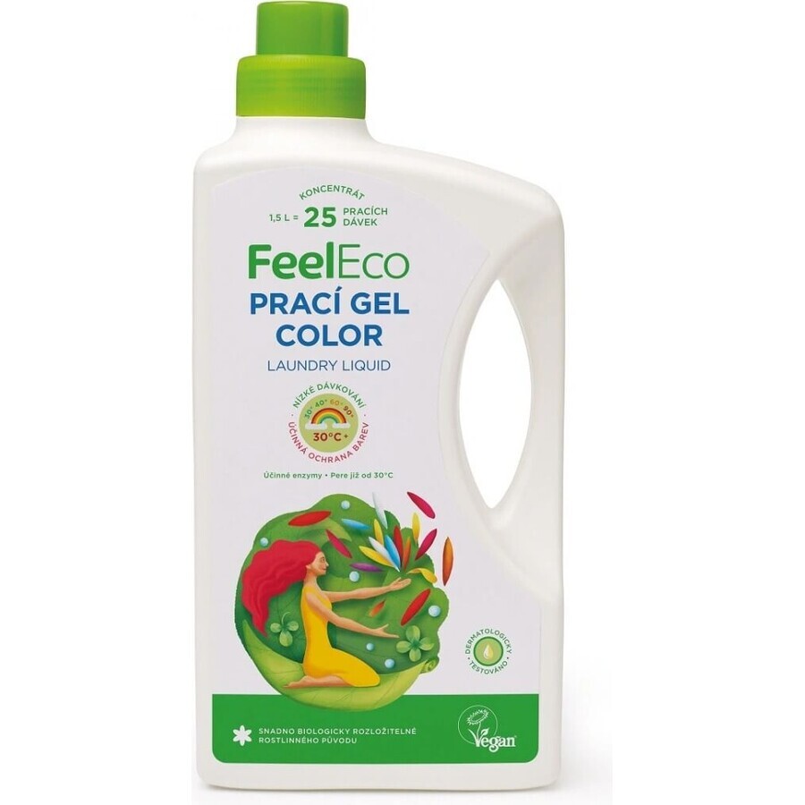 Gel colorante Feel Eco Laundry 1×1500 ml para ropa de color