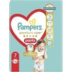 PAMPERS PREMIUM CARE PANTALONES DIAPER TAMAÑO 7 17KG 36KS 1×36 pcs, pañales en tamaño 7