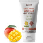 Wooden Spoon Sunscreen Body Lotion Mango Baby & Family SPF 50 1×100 ml, Loțiune de corp cu protecție solară