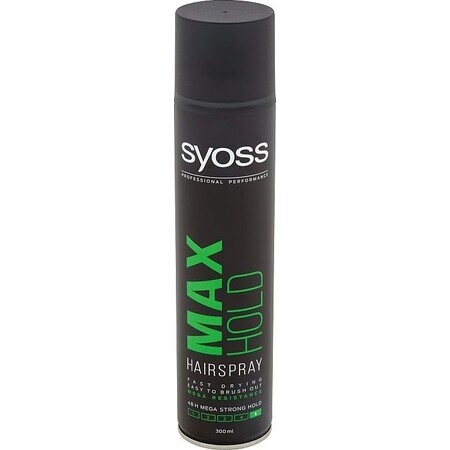 Spray de păr Syoss Max Hold 1×300 ml, fixativ