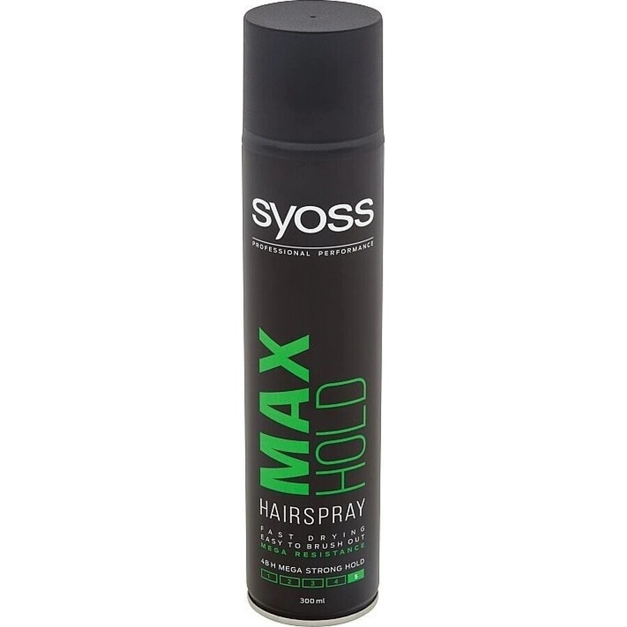 Spray de păr Syoss Max Hold 1×300 ml, fixativ