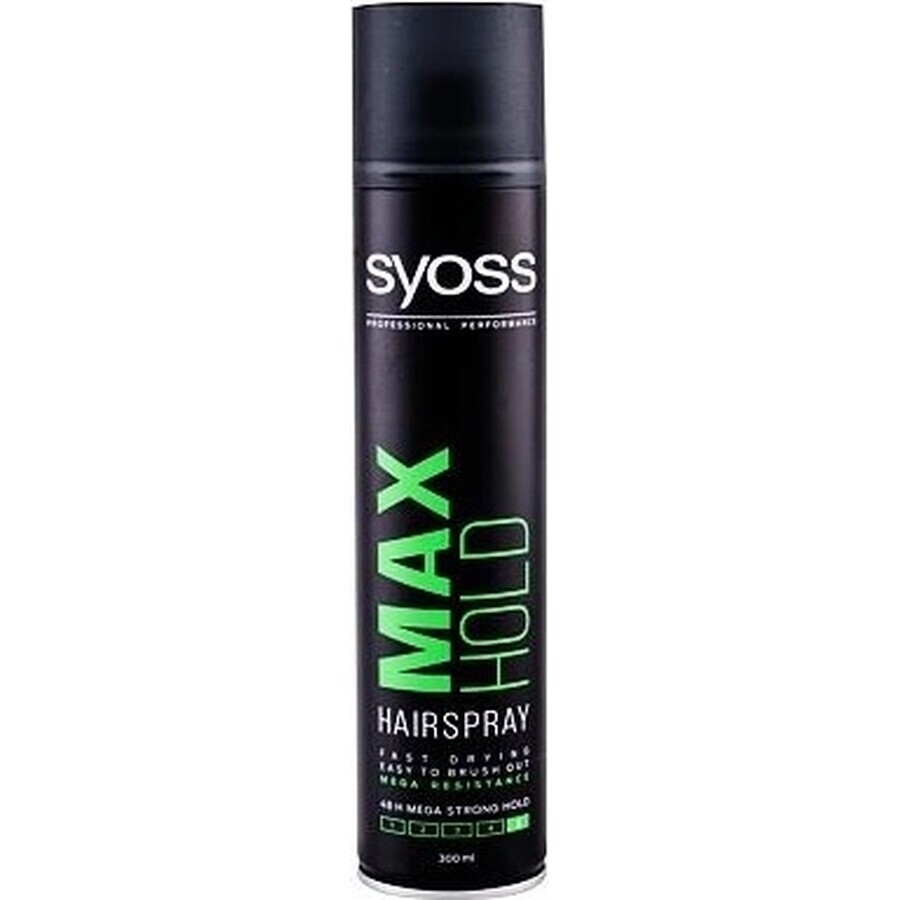 Spray de păr Syoss Max Hold 1×300 ml, fixativ