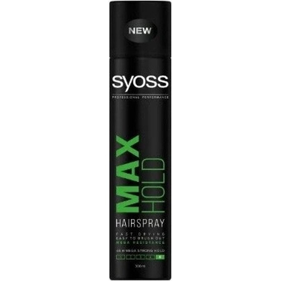 Spray de păr Syoss Max Hold 1×300 ml, fixativ