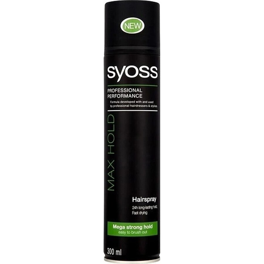 Spray de păr Syoss Max Hold 1×300 ml, fixativ