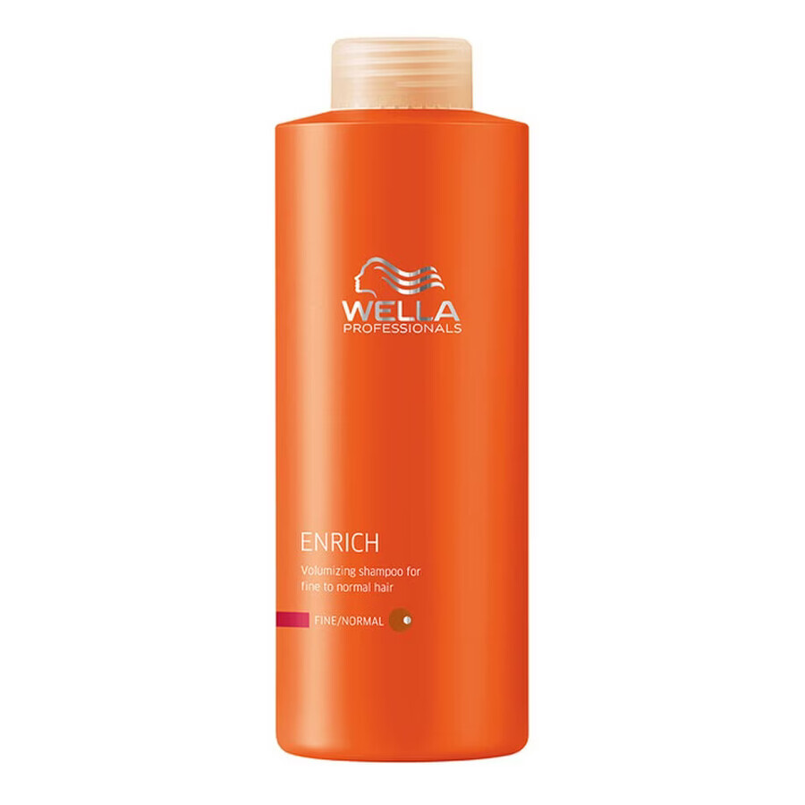 Șampon de volum pentru păr cu structură fină sau normală Enrich, 1000 ml, Wella Professionals