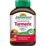 JAMIESON CURCUMIN WITH BLACK ROOT 1x60 cps, complemento alimenticio