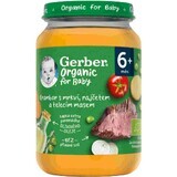 Gerber Organic Meat and Vegetable Snack 1×190 g, gustare